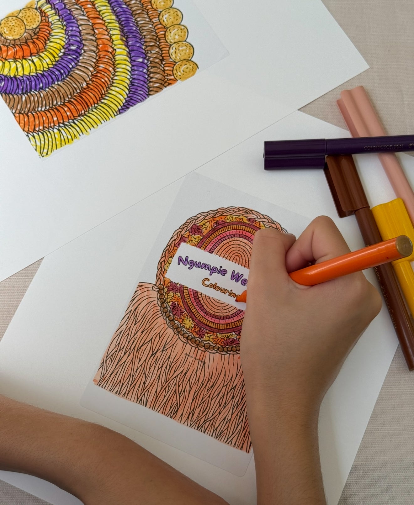 Ngumpie Colouring-in Book