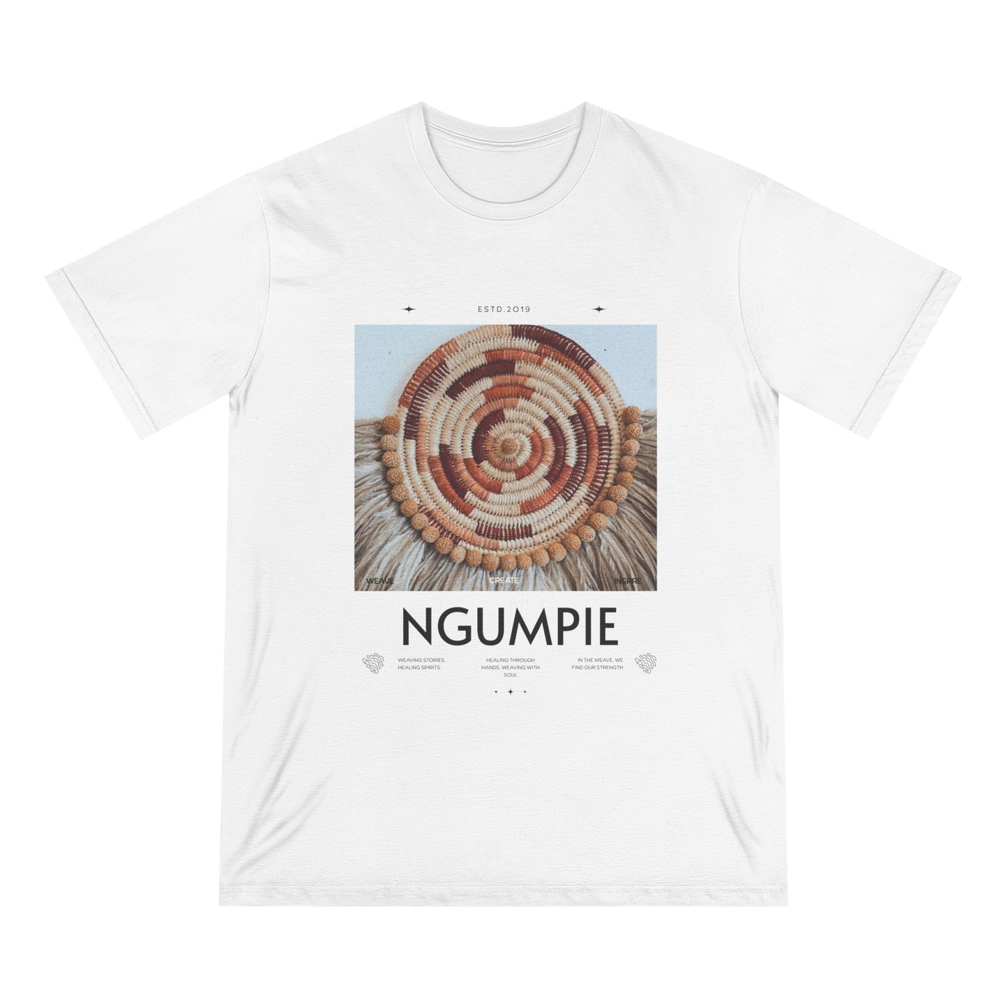 Ngumpie Woven Design T-Shirt