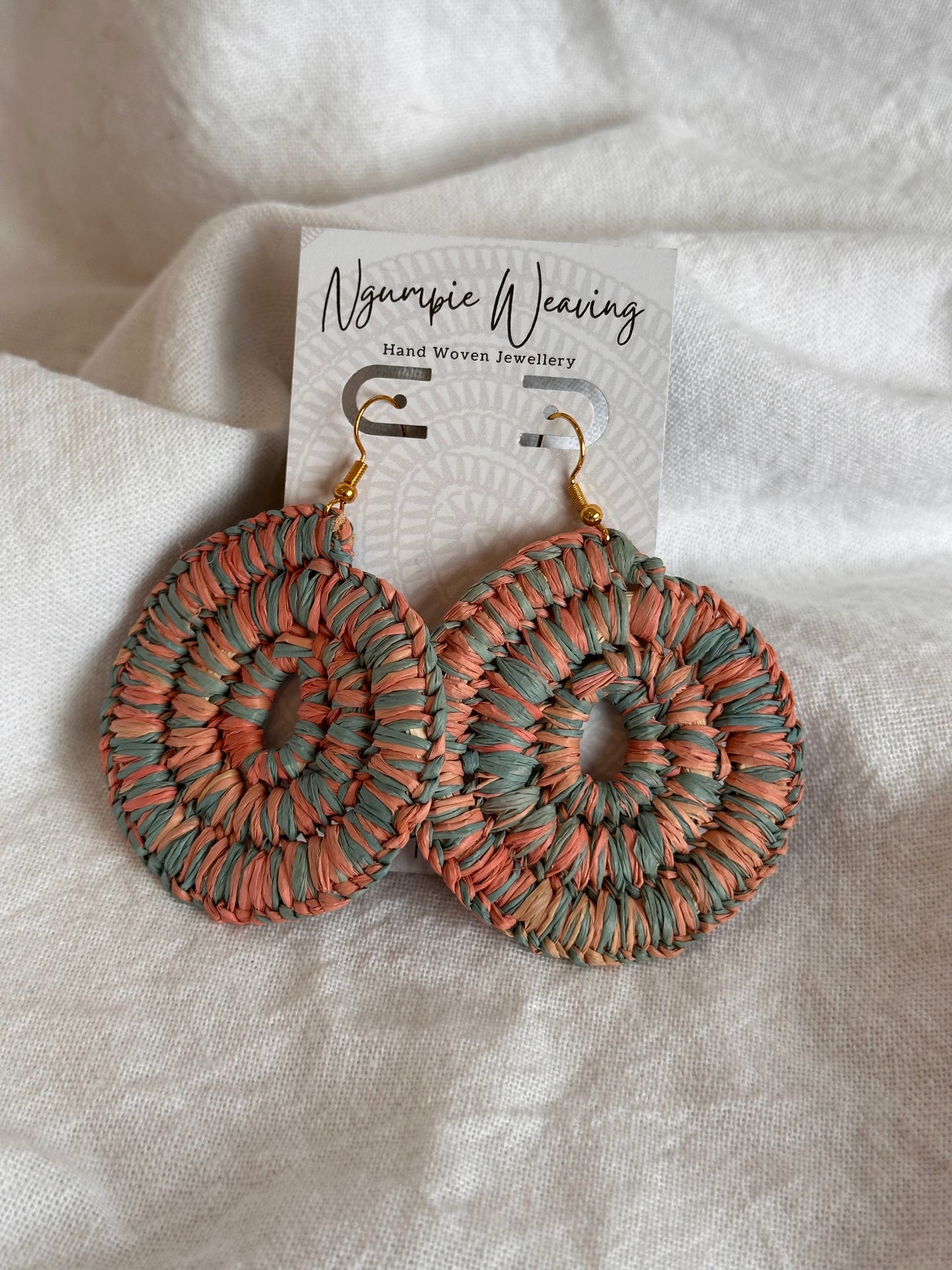 Ready-made Colourburst Ngumpie Earrings