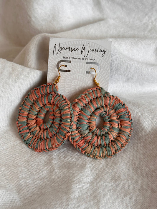 Ready-made Colourburst Ngumpie Earrings