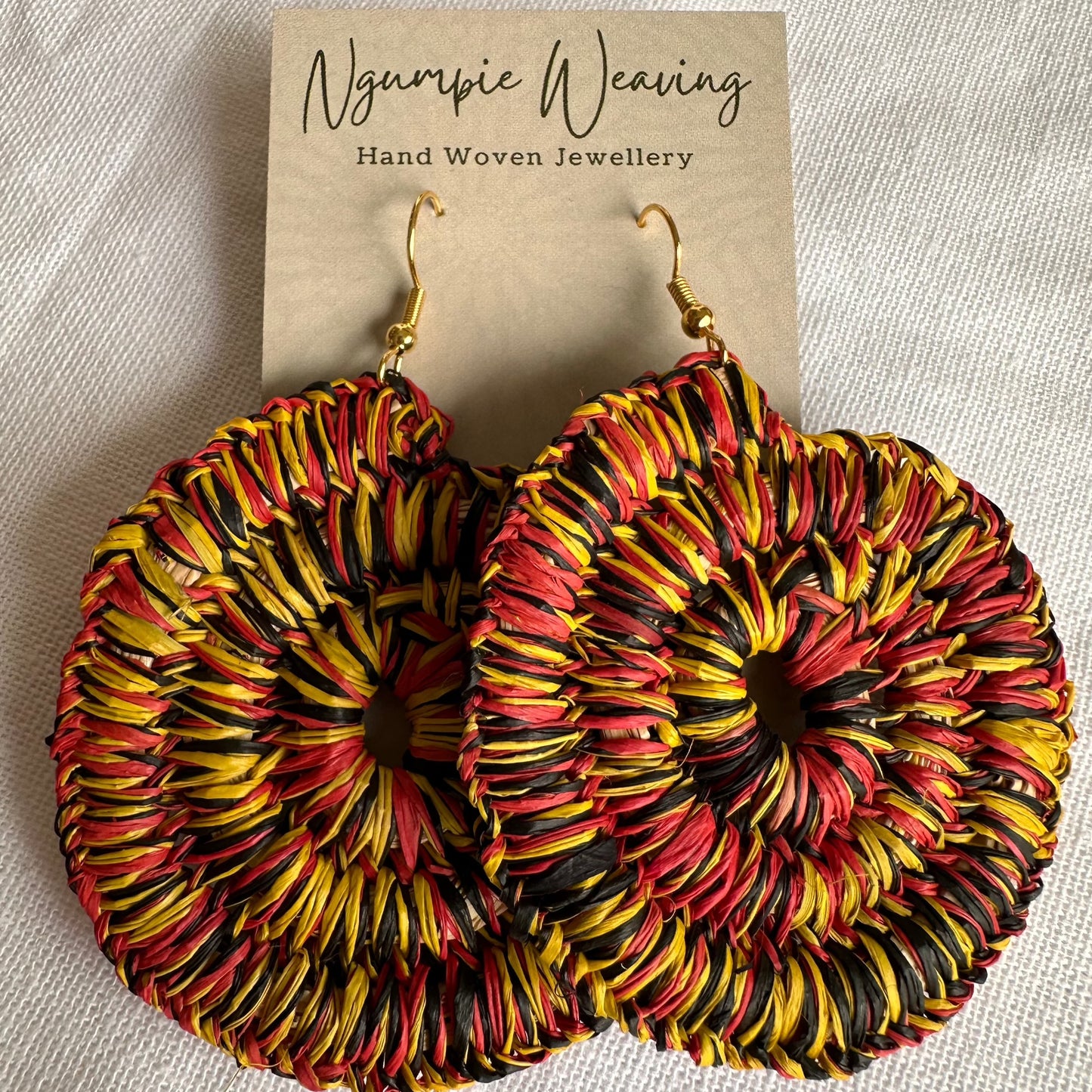 Aboriginal Coloured Earrings